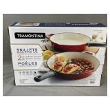 Tramontina 2 Enamel Skillets