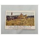 C1910 Case Tractor Threshing Co Postcard