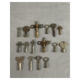 Grouping of Antique Keys