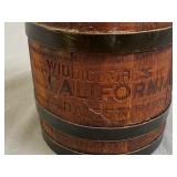 Small Vintage Wooden Barrel