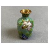 Small Vintage Cloisonne Vase