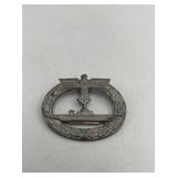 German WWII Kriegsmarine U-Boat War Badge