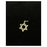 14K Gold Star of David