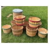 Assorted Bushel Baskets