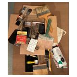 Assorted Paint/Stain Brushes, Differing Sizes