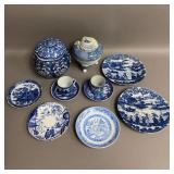 Blue + White Stoneware Dishes