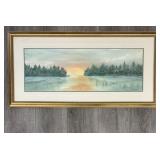 "Sunrise at Muskoka" by Juoy Plomer, London ON