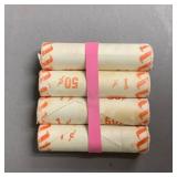 1981 Canadian Penny 4 Rolls Uncirculated