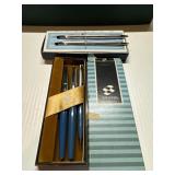 Vtg Sheaffer & Cross Pen Pencil Sets