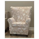 Beige White Cover on Side ChairVery Comfortable