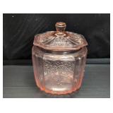 Mayfair Biscuit Jar in Great Condition 7 1/2"