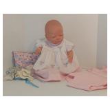 Newborn baby doll, The Doll Factory Europe, with