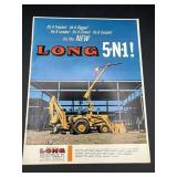 Long 5 N 1 Tractor Dealers Brochure Vintage