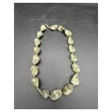 Vintage Gemstone Jade ? Necklace