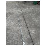 Chain with Hooks 14 1/2. Ft long with bag