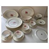 1954 Fuji China ROSETTE 33pc DinnerwareOne