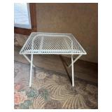 Metal Square folding table