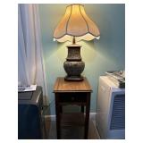 Small Table With Lamp