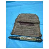 Vintage Souvenir Of Hickory NC Pencil Erase and