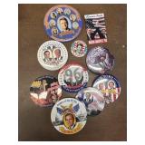 Vintage lot  of political buttons