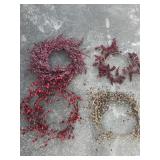 Decorative Christmas wreaths