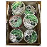 Vintage Master fish fishing line spools in