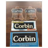 Vintage CORBIN Motorcycle Sticker Dealer