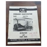 Altima Foundry Machine Co OK Forage, Harvester