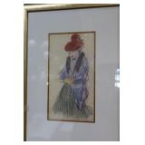 Pablo Picasso (Garnet de Paris 1900 series)
