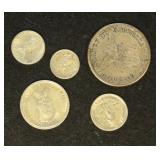 Philippines US Territory Silver Coinage, group of