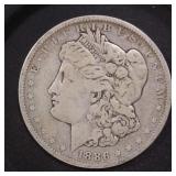 US Coins 1886-O Morgan Silver Dollar, Circulated