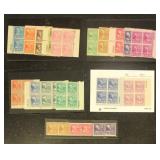 US Stamps Presidential Mint NH selection, CV $94