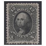 US Stamps #69 Used skillfully reperforated at top,