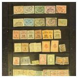 Germany Revenue and Back of Book Stamps on Vario p