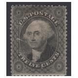 US Stamps #36B Mint OG with large sealed CV $775