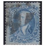 US Stamps #72 Used, perf thin at top, small faults