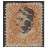 US Stamps #71 Used, CV $250