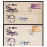 Ryukyu Islands Stamps #C7 & C8 First Day Covers,