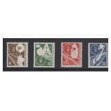 Germany Stamps #698-701 Mint NH bright and fresh