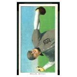 1909 T206 George Mullin SGC 4 "Throwing" Piedmon