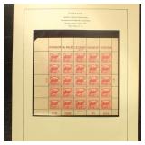 US Stamps #630 Mint NH White Plains Souvenir Sheet