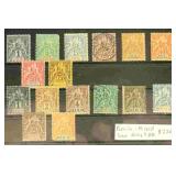 Benin Stamps Mint and Used, some thins, CV $226.50