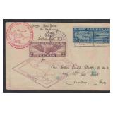 US Stamps #C15 Used on Cover to Dallas Texas, with