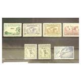 Australia Stamps C1-C4 and C6-C8 Mint LH, CV $97.2