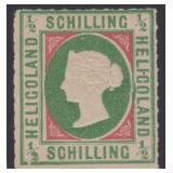 Heligoland Stamps #1 Mint Hinged CV $315