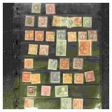 Sweden Stamps Mint and Used on 9 Vario pages