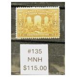 Canada Stamps #135 Mint NH, CV $115