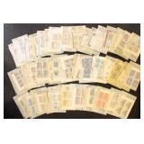 US Stamps FACE VALUE $191.90 Plate Blocks, mostly