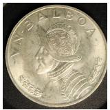 Panama Coin 1966 Silver Coin, AU