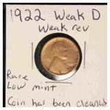 US Coins Wheat Penny includes 15 1943 Steel